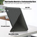 For iPad 10th Gen 10.9 Case Origami Stand PU Leather Tablet Case - Grey - buy-cases