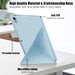 For iPad 10th Gen 10.9 Case Origami Stand PU Leather Tablet Case - Sky Blue - buy-cases