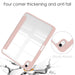 For iPad 10th Gen 10.9 Case Shockproof Tablet Case PU Leather - Rose Gold - buy-cases