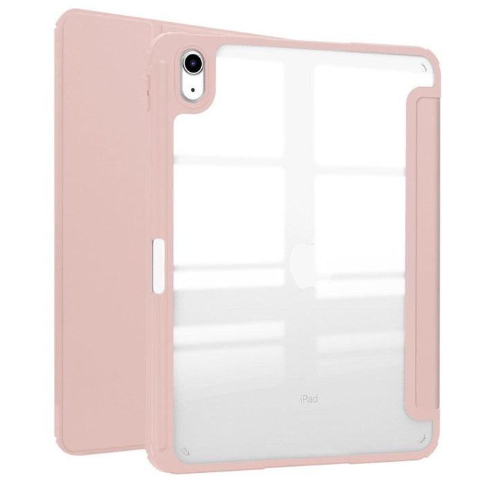 For iPad 10th Gen 10.9 Case Shockproof Tablet Case PU Leather - Rose Gold - buy-cases