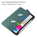 For iPad 10th Gen 10.9 Case Shockproof Tablet Case PU Leather - Blackish Green - buy-cases