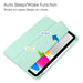 For iPad 10th Gen 10.9 Case Shockproof Tablet Case PU Leather - Midnight Green - buy-cases