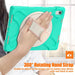 For iPad 10th Gen 10.9 Case Kickstand PC + Silicone Tablet Case - Mint Green - buy-cases