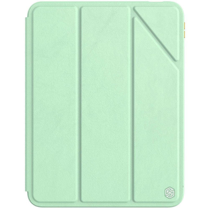 NILLKIN for iPad 10th Gen 10.9 Leather Tablet Case with Stand - Green - buy-cases