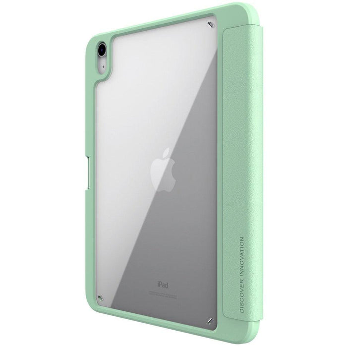 NILLKIN for iPad 10th Gen 10.9 Leather Tablet Case with Stand - Green - buy-cases