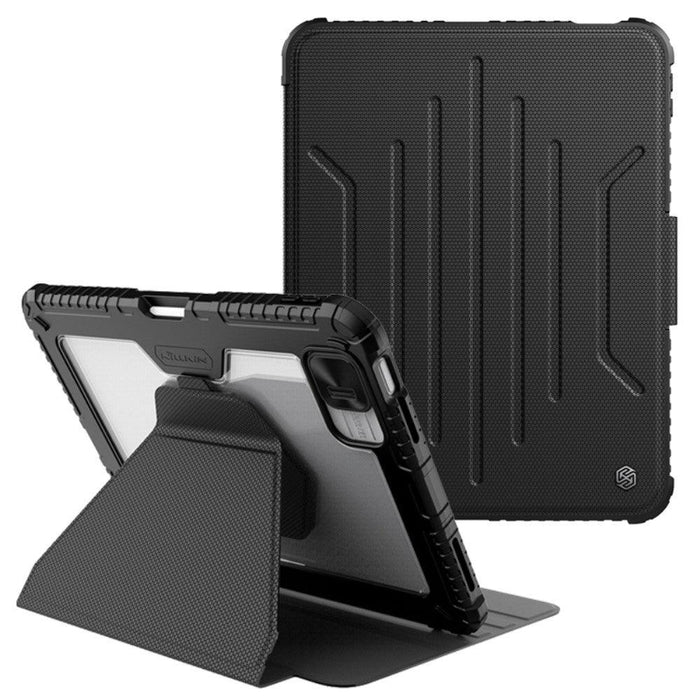 NILLKIN Bumper Leather Case Pro for iPad 10th Gen 10.9 Case - Black - buy-cases