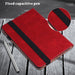 For Samsung Galaxy Tab S9 11 / S9 FE 10.9 case PU Stand Cover Line with Card Slots - Red - buy-cases