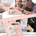 For Samsung Galaxy Tab S9 11 / S9 FE 10.9 case Silicone Kickstand Protective Cover - Pink - buy-cases