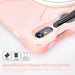 For Samsung Galaxy Tab S9 11 / S9 FE 10.9 case Silicone Kickstand Protective Cover - Pink - buy-cases