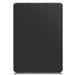 For Samsung Galaxy Tab S9 FE 10.9 Leather Case Tri-fold Stand Pen Slot Tablet Cover - Black - buy-cases