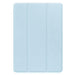 For Samsung Galaxy Tab S9 FE 10.9 Leather Case Tri-fold Stand Pen Slot Tablet Cover - Sky Blue - buy-cases