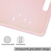 For Samsung Galaxy Tab S9 FE 10.9 Leather Case Tri-fold Stand Pen Slot Tablet Cover - Pink - buy-cases