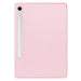 For Samsung Galaxy Tab S9 FE 10.9 Leather Case Tri-fold Stand Pen Slot Tablet Cover - Pink - buy-cases