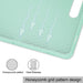 For Samsung Galaxy Tab S9 FE 10.9 Leather Case Tri-fold Stand Pen Slot Tablet Cover - Mint Green - buy-cases