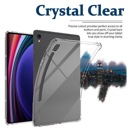 For Samsung Galaxy Tab S9 FE 10.9 Case TPU Cover HD Transparent Drop Protection Tablet Shell - buy-cases