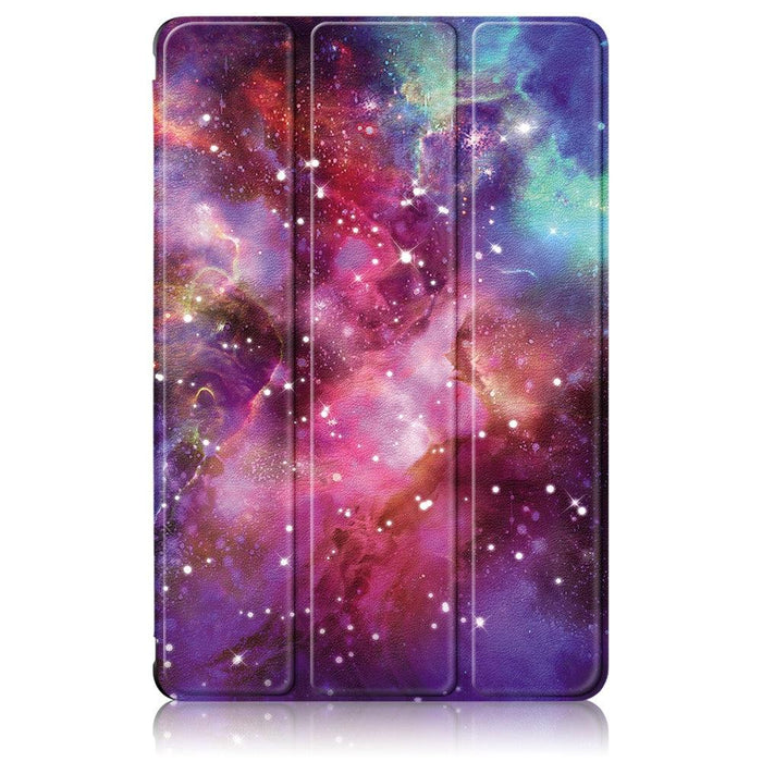 For Samsung Galaxy Tab A9 plus 11 x210 x216 Case Tri-fold Stand Pattern Printing Tablet Cover - Galaxy - buy-cases