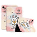 For Samsung Galaxy Tab A9 8.7 Smart Cover PU Leather Cartoon Pattern Stand Tablet Case - Happy Rabbit - buy-cases