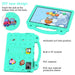 For Lenovo Tab M11 / Xiaoxin Pad 11 2024 / Xiaomi Redmi Pad SE / Huawei MatePad SE 11 Case EVA Tablet Cover - Green - buy-cases