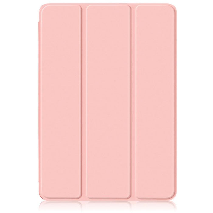 For Lenovo Tab M11 Case Skin-Touch Tri-fold Stand Tablet Smart Cover - Pink - buy-cases