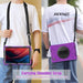 For Lenovo Tab M11 TB-330FU 331FC Case PC+Silicone Tablet Cover with Shoulder Strap - Purple - buy-cases