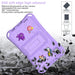 For Samsung Galaxy Tab A9 8.7 / Tab A7 Lite 8.7 Tablet Case Kickstand EVA Cover with Shoulder Strap - Light Purple - buy-cases