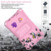 For Samsung Galaxy Tab A9 8.7 / Tab A7 Lite 8.7 Tablet Case Kickstand EVA Cover with Shoulder Strap - Pink - buy-cases