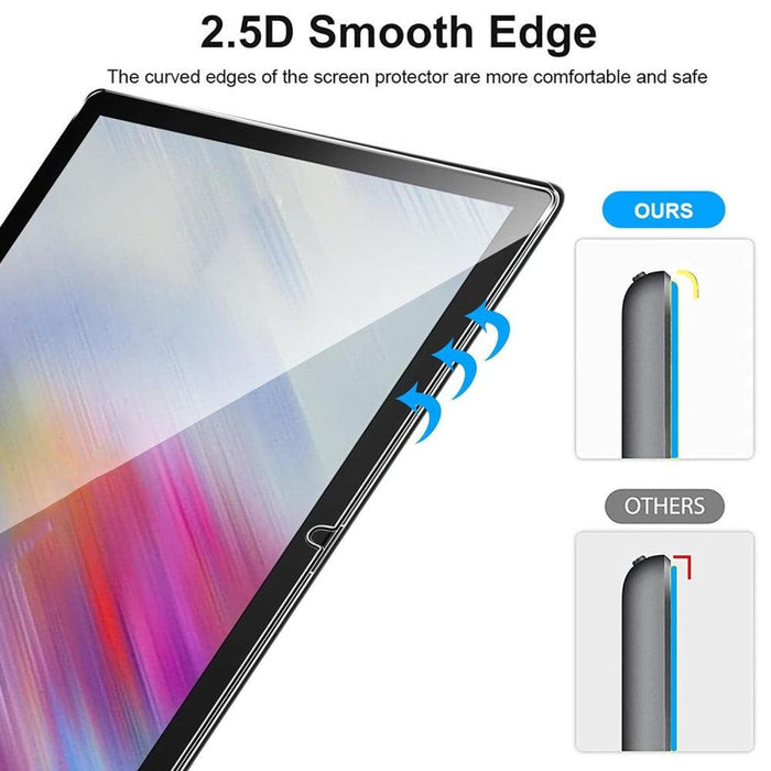 Tempered Glass Film For Samsung Galaxy Tab A9 plus 11 Screen Protector Full Coverage 2.5D Straight Edge - buy-cases